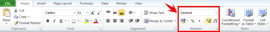 Excel example