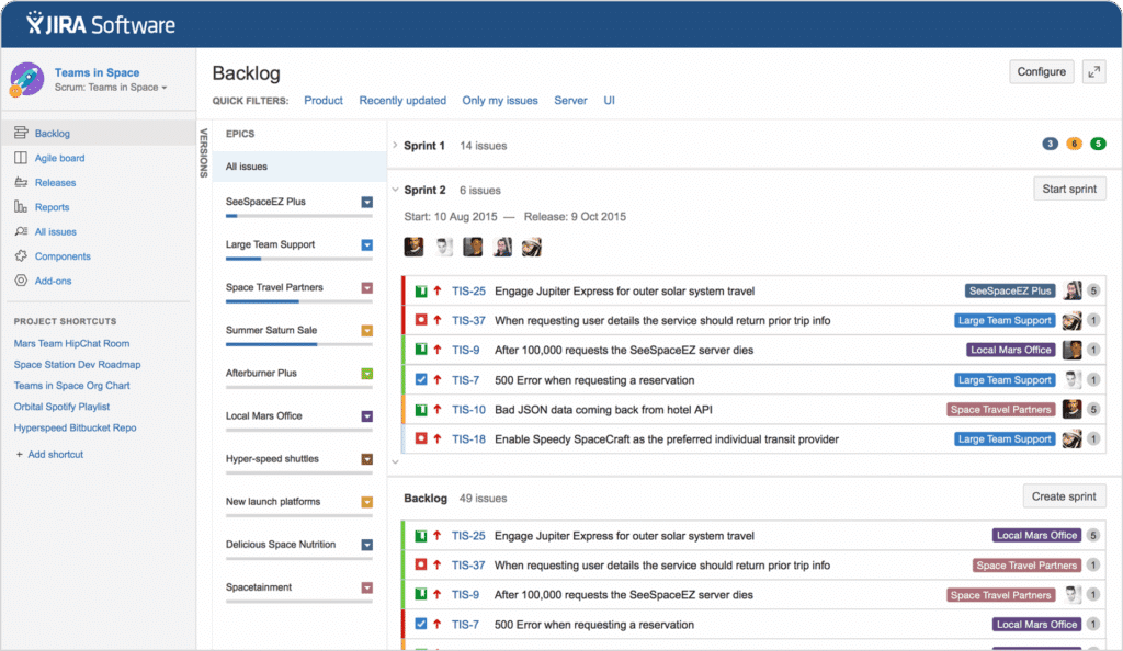 Basecamp alternatives jira