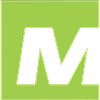 M logo