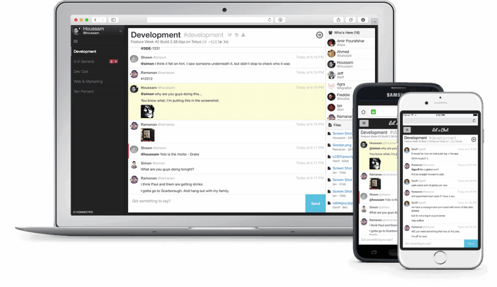 Let's Chat is a top Slack alternative in 2017