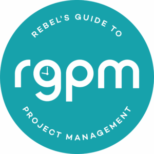 Rebel's guide to project management logo