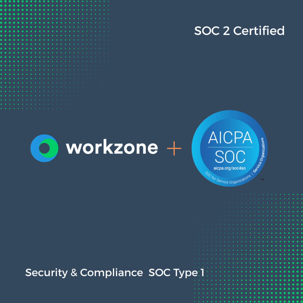 Workzone achieves SOC 2 type 1 compliance