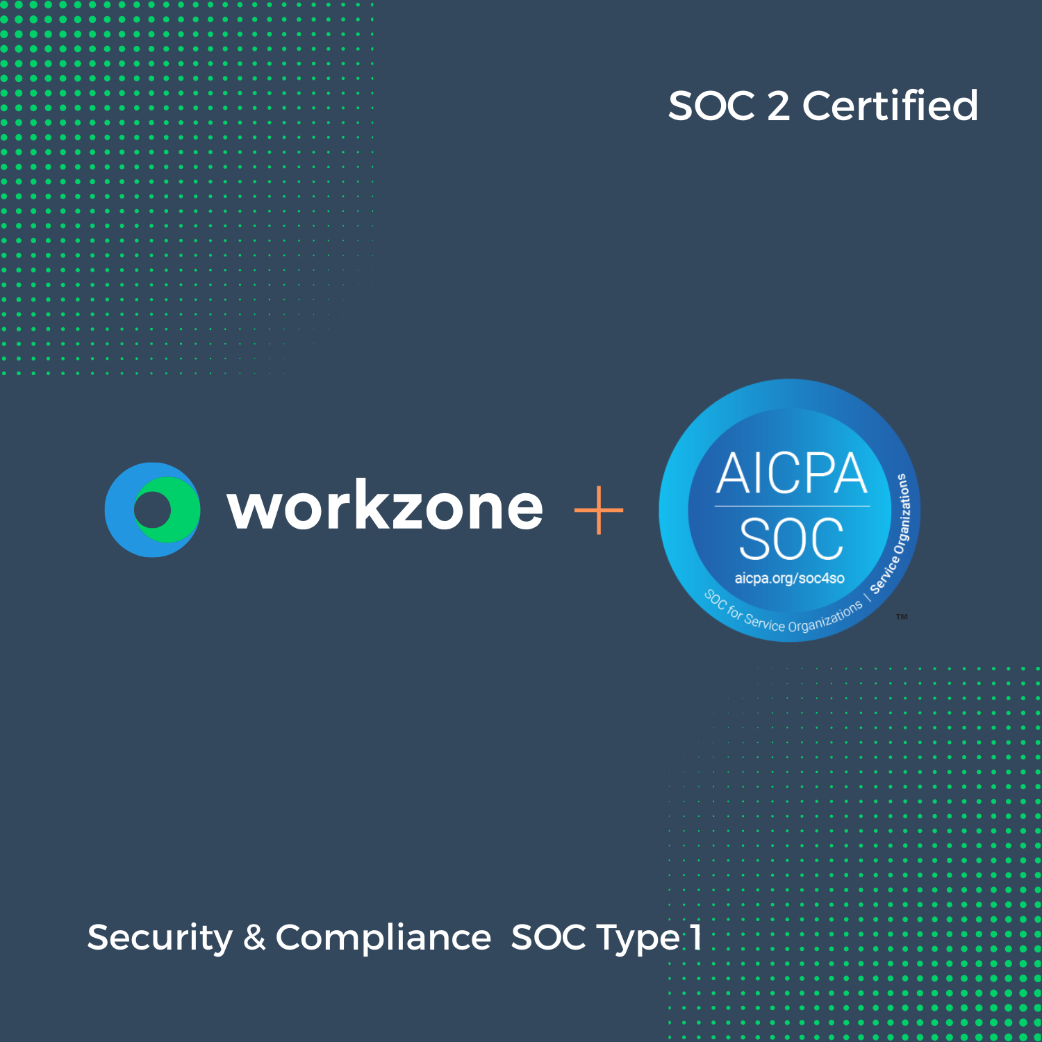 Workzone achieves SOC 2 type 1 compliance