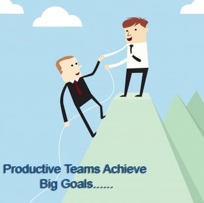 Productive teams Co-operate