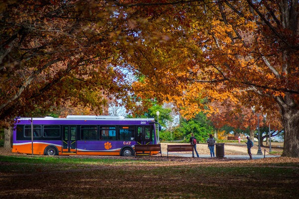 Cat Bus Transit at Clemson
