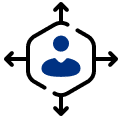 Consistent client journeys icon
