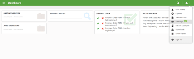 Browser-based document management system