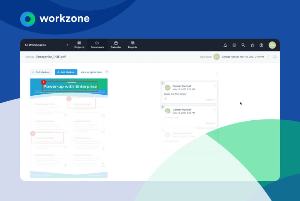 Document collaboration review project approval workflows