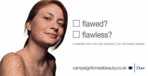 Dove sparks commentary on beauty standards