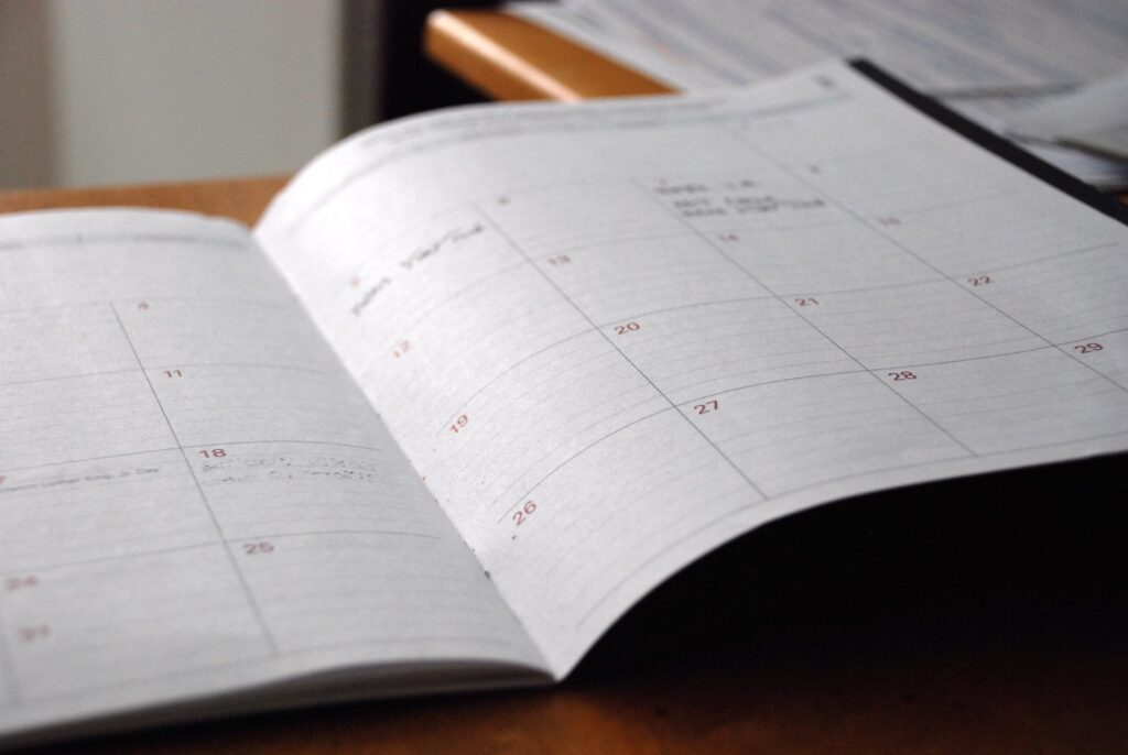 Online group calendars