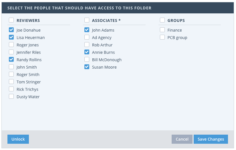 Flexible permissions product tour