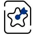 High impact work icon