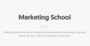 Marketing-school podcast
