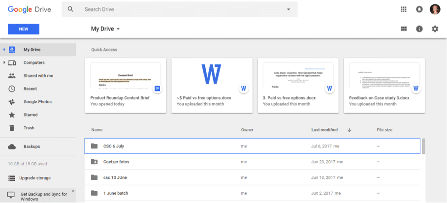 Google drive