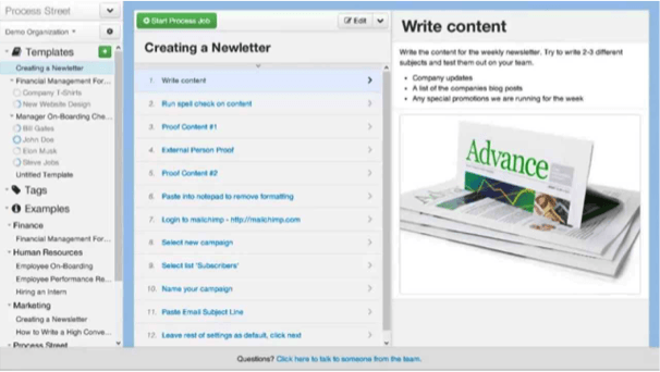 Sharepoint alternatives process street