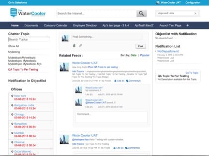 Silverline WaterCooler Slack alternative