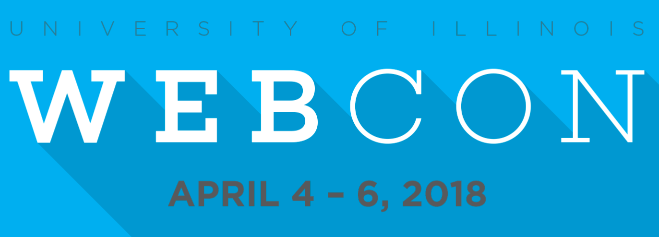 University of Illinois Webcon dates announcement