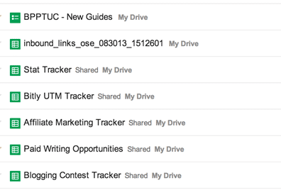 You still find yourself using spreadsheets