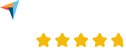 Capterra review badge with 4.8 stars rating