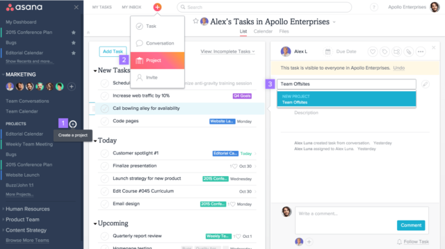 enterprise alternative to asana