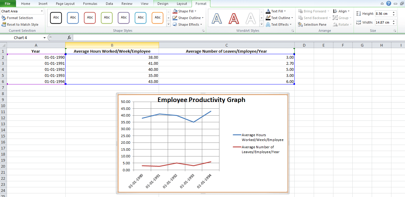 how to make a graph in excel-format excel graph