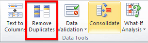 how to make a graph in excel remove duplicates