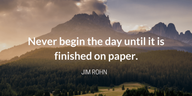 famous business quotes on planning project planning jim rohn