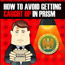Infographic - How to Avoid Getting Caught up in PRISM