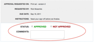 Approvals Workflow