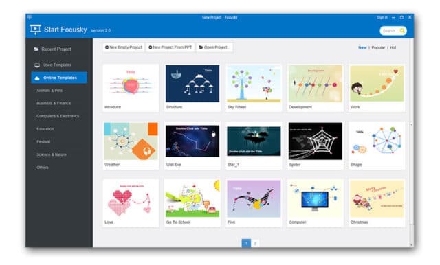 focusky is a powerpoint alternative