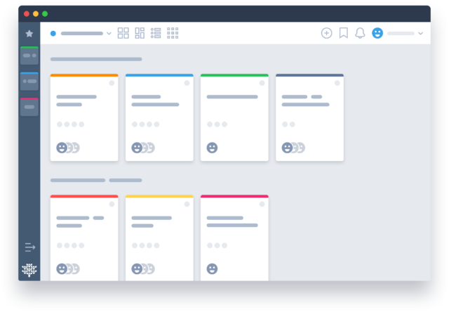 A simplified view of the freedcamp dashboard - highlighting how it's a great monday.com alternative