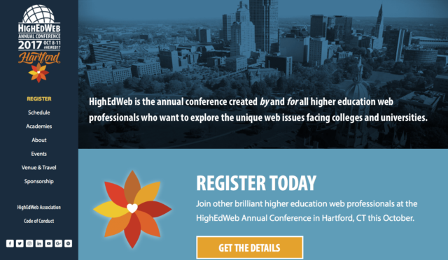 higher ed marketing conference -- high ed web conference