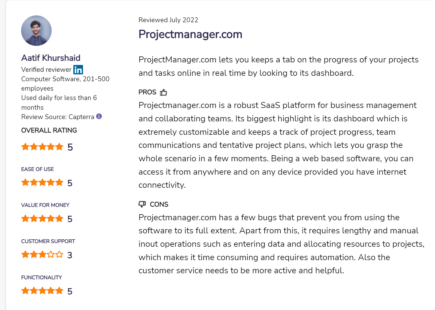 Projectmanager.com review
