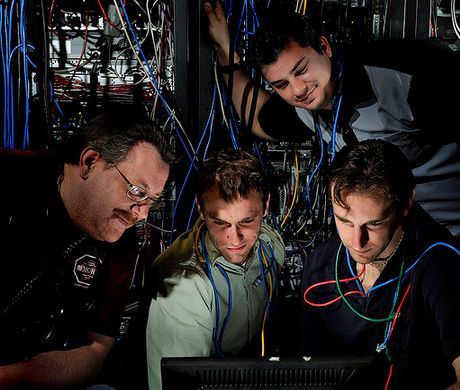 IT project management using wires