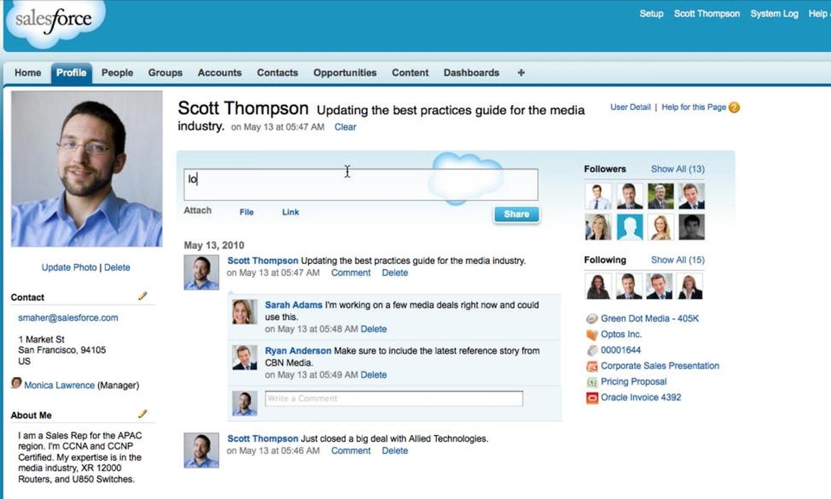 salesforce chatter